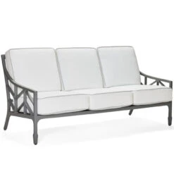 Woodard Aluminum Alberti Lounge Set By Alexa Hampton