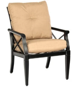 Woodard Aluminum Andover Dining Arm Chair