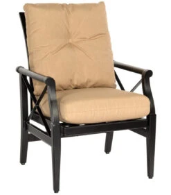 Woodard Aluminum Andover Rocking Dining Arm Chair