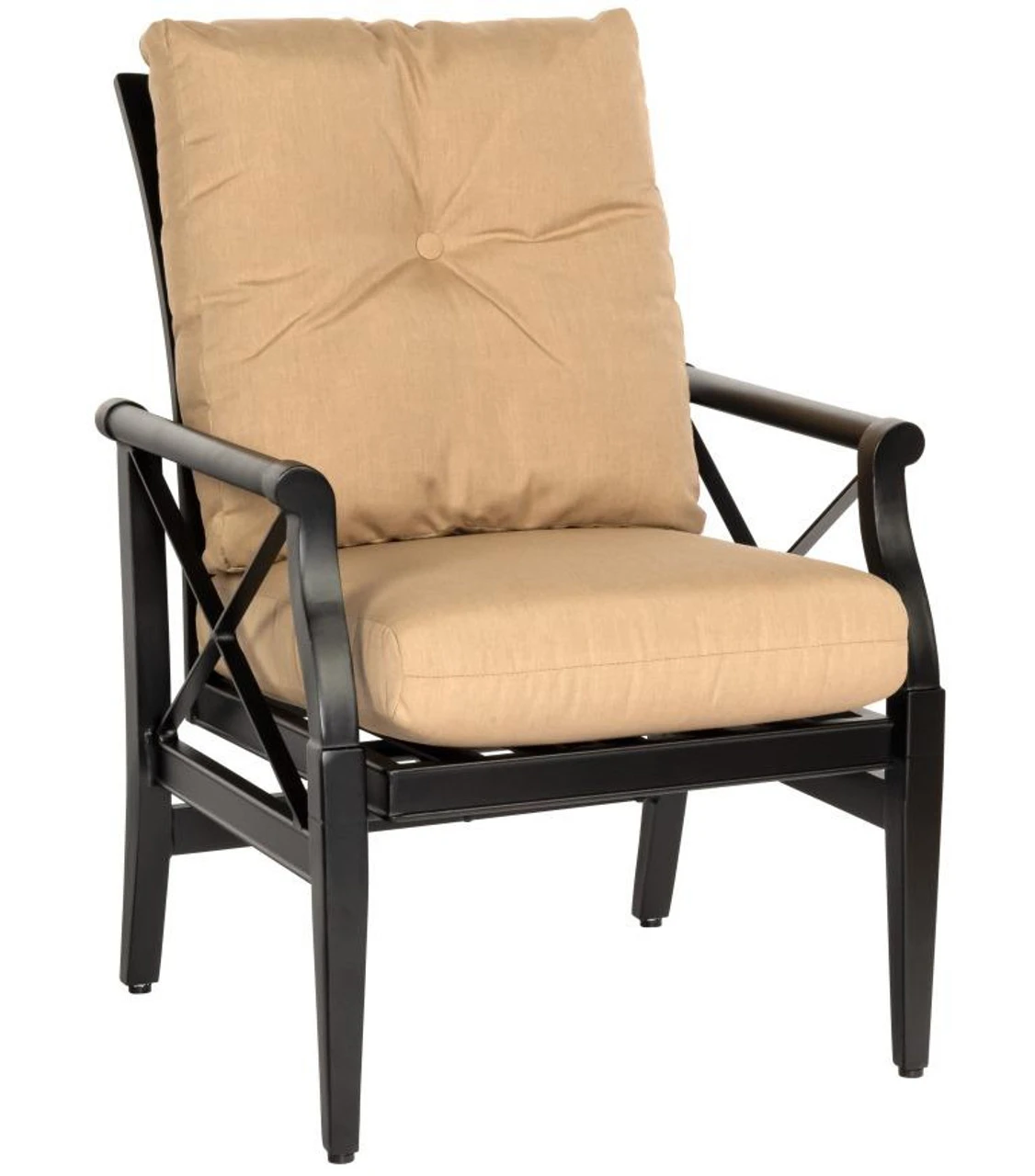 Woodard Aluminum Andover Rocking Dining Arm Chair 1 Woodard Aluminum Andover Rocking Dining Arm Chair