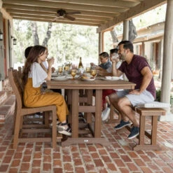 Berlin Gardens Resin 7 Seat Bristol Counter Height Dining Set -Patio Furniture Store Antique Mahogany Bristol Counter Chair 2 edited 47212.1673379683