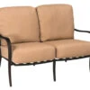 Woodard Apollo Aluminum Loveseat