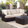 Whitecraft By Woodard Aruba Wicker Sofa