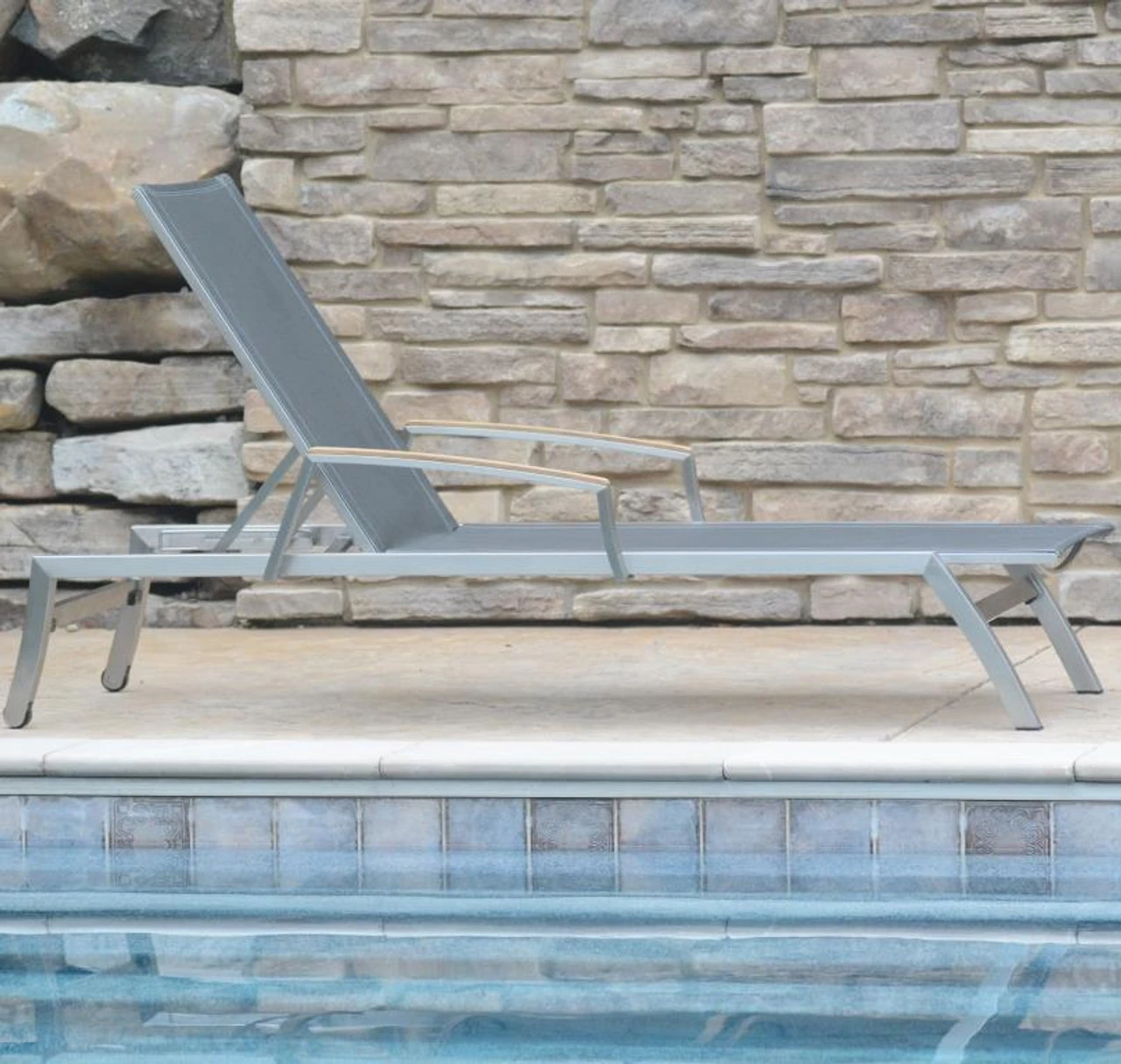 Three Birds Avanti Sling Chaise Lounge Chair 2 Three Birds Avanti Sling Chaise Lounge Chair - Image 2