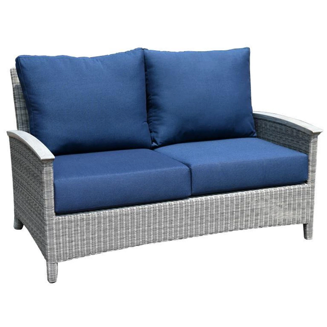 Three Birds Bella Wicker Loveseat 2 Three Birds Bella Wicker Loveseat - Image 2