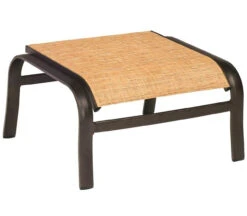 Woodard Aluminum Belden Sling Ottoman