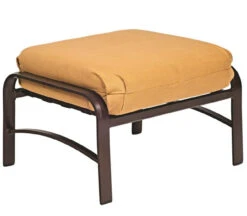 Woodard Aluminum Belden Cushion Ottoman