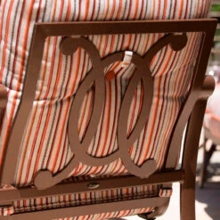 Woodard Aluminum Belden Crescent Love Seat 5 Woodard Aluminum Belden Crescent Love Seat -Patio Furniture Store Belden Back 22893.1677085574