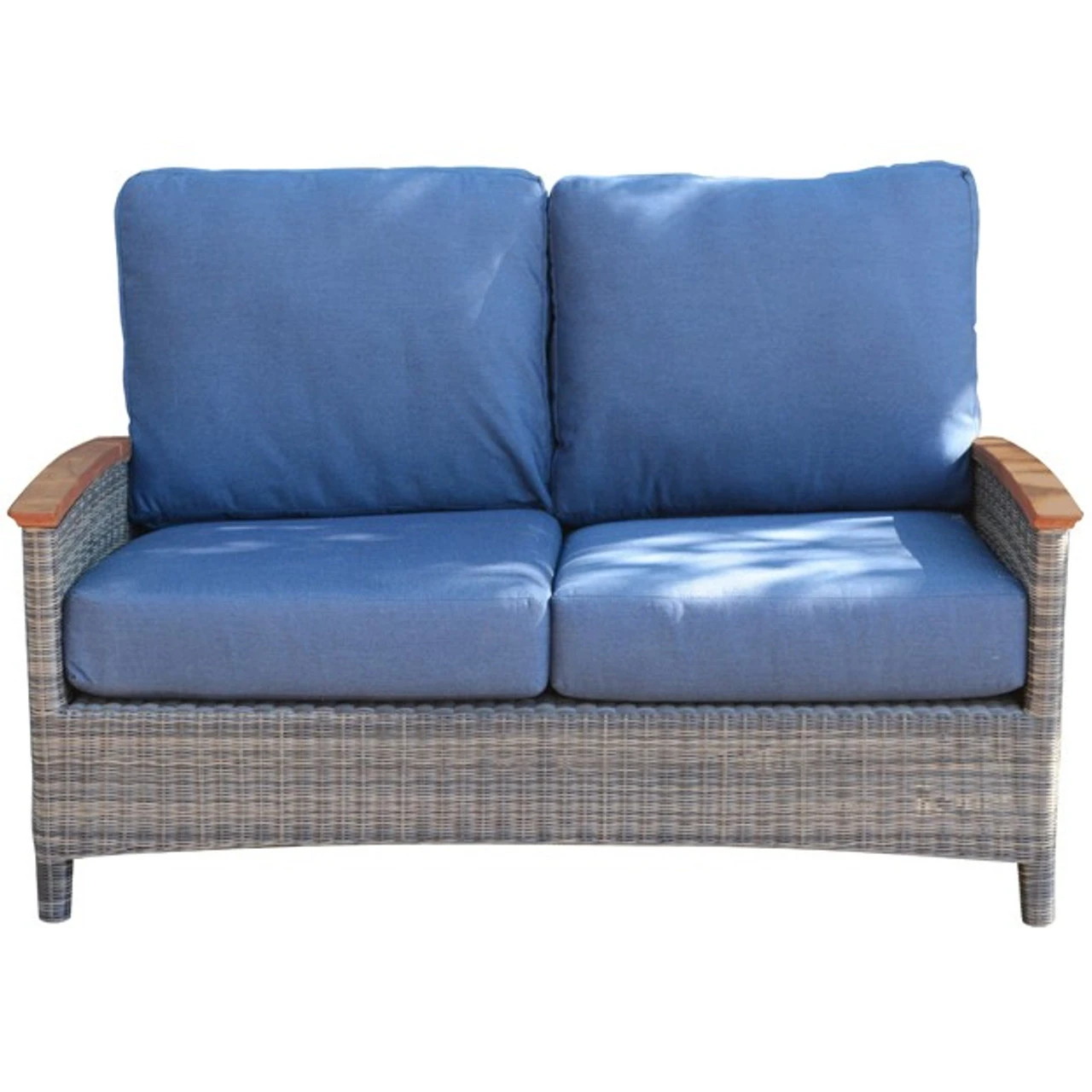 Three Birds Bella Wicker Loveseat 4 Three Birds Bella Wicker Loveseat - Image 4