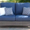 Three Birds Bella Wicker Loveseat