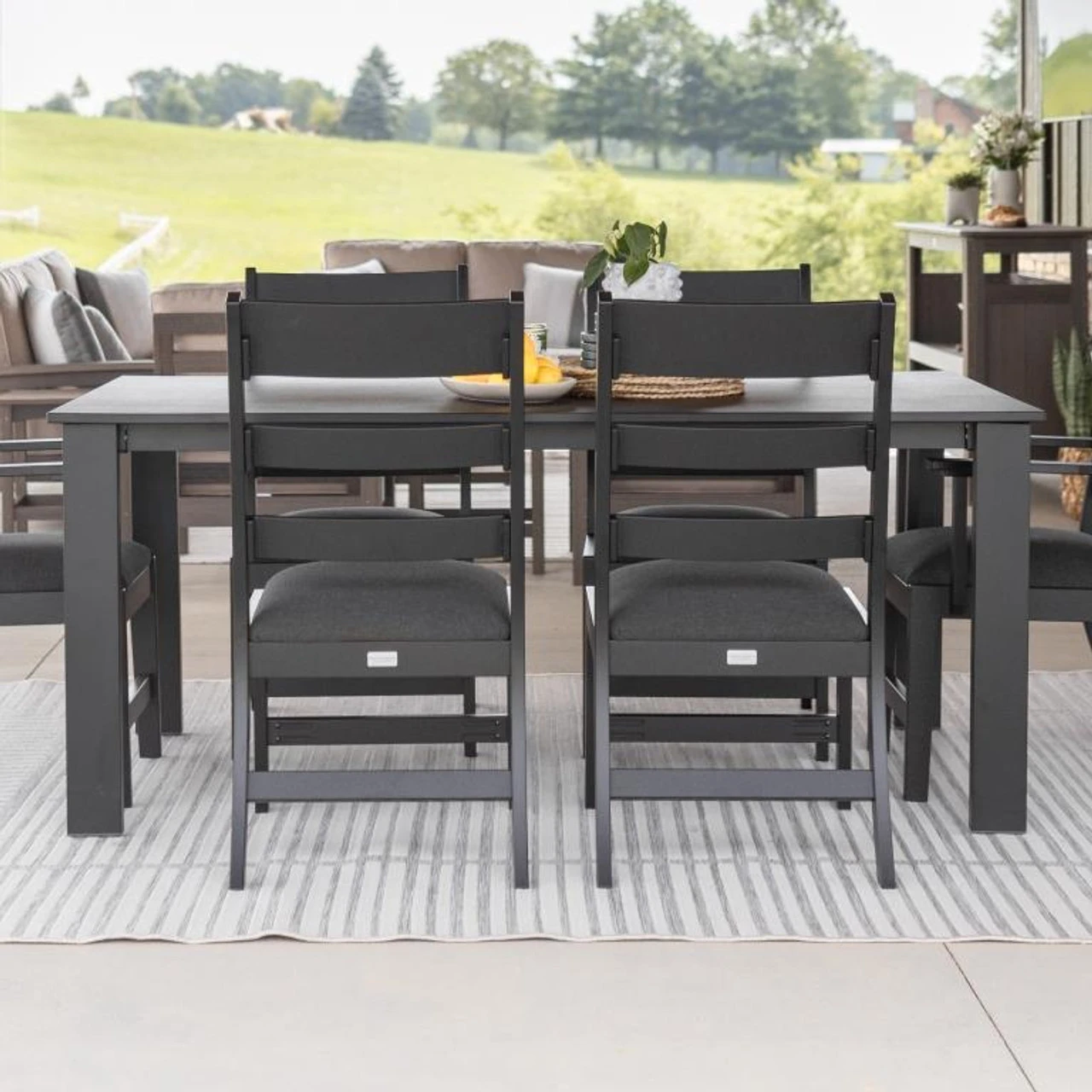 Berlin Gardens Resin Parker 8 Seat Dining Set 4 Berlin Gardens Resin Parker 8 Seat Dining Set - Image 4