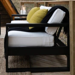 Berlin Gardens Resin Nordic Loveseat 11 Berlin Gardens Resin Nordic Loveseat -Patio Furniture Store Black Nordic Deep Seat with Canvas Natural Cushion and Nurture Charcoal and Cast Citrus Throw edited 39937.1694716099
