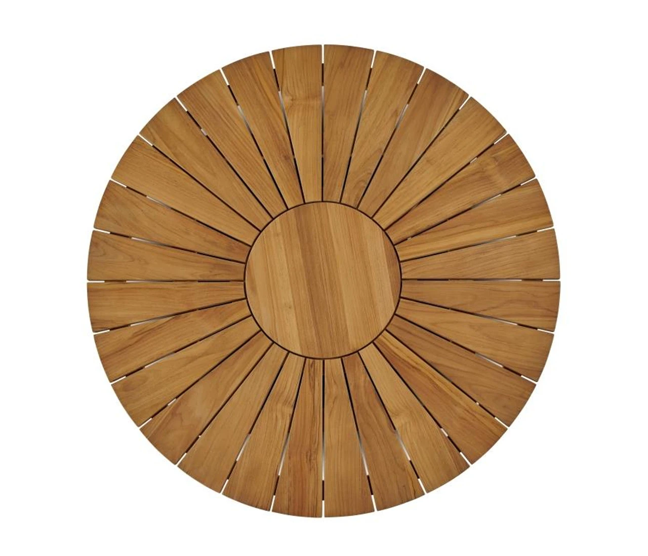 HiTeak Cambria 48" Round Dining Table 2 HiTeak Cambria 48" Round Dining Table - Image 2