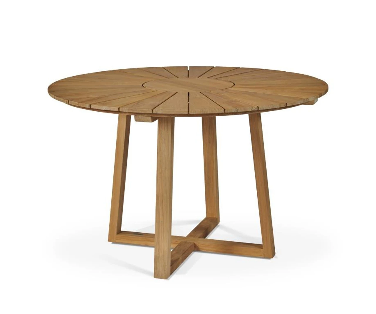 HiTeak Cambria 48" Round Dining Table 1 HiTeak Cambria 48" Round Dining Table