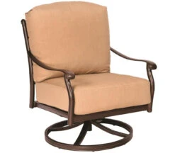 Woodard Aluminum Casa Swivel Rocking Lounge Chair -Patio Furniture Store Casa 3Y0477 edited 32669.1669744252