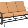 Woodard Aluminum Cayman Isle Cushion Sofa Glider