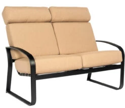 Woodard Aluminum Cayman Isle Cushion Loveseat