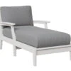 Berlin Gardens Resin Classic Terrace Chaise Lounge Chair