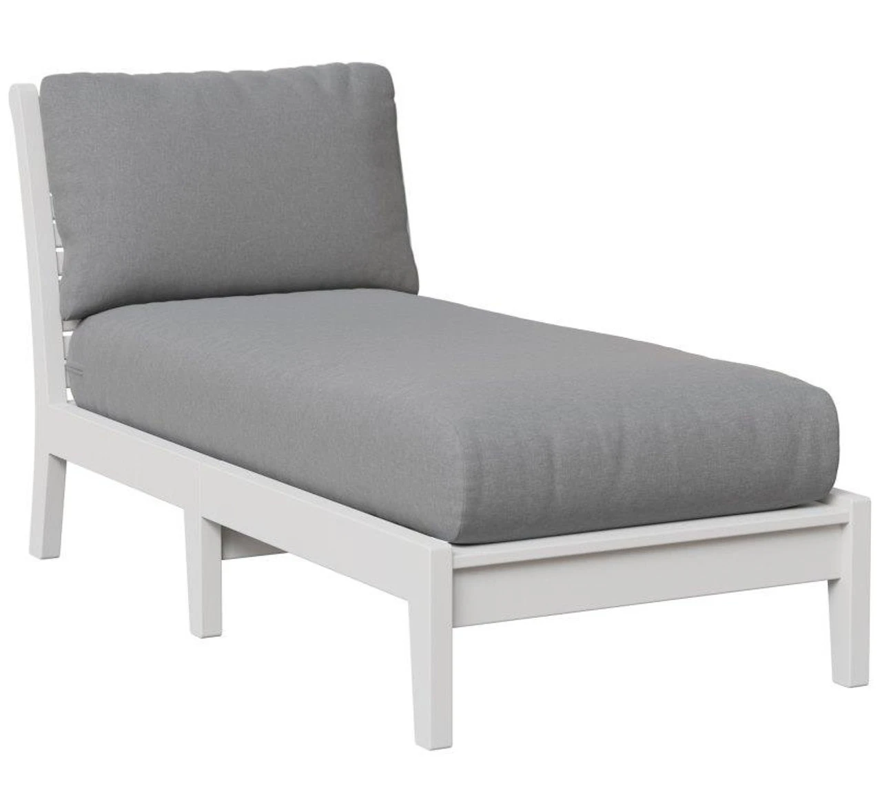 Berlin Gardens Resin Classic Terrace Armless Chaise Lounge Chair 1 Berlin Gardens Resin Classic Terrace Armless Chaise Lounge Chair