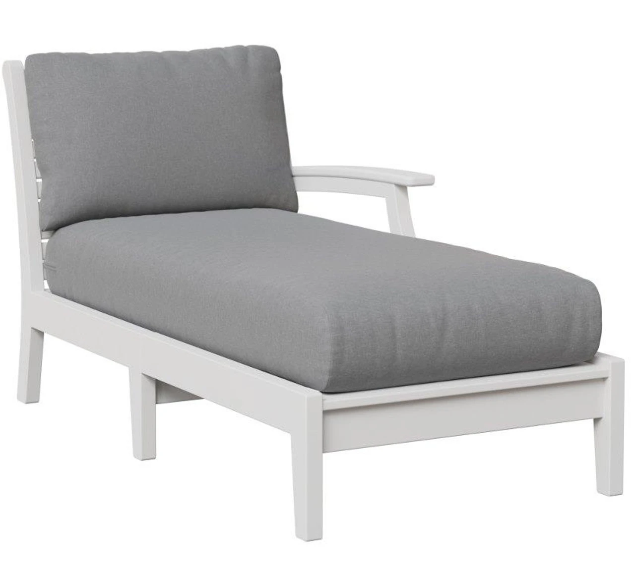 Berlin Gardens Resin Classic Terrace Left Arm Chaise Lounge Chair 2 Berlin Gardens Resin Classic Terrace Left Arm Chaise Lounge Chair - Image 2