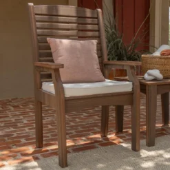 Berlin Gardens Classic Terrace Homestead Dining Arm Chair 7 Berlin Gardens Classic Terrace Homestead Dining Arm Chair -Patio Furniture Store Classic Terrace Dining chairs Brazilian Walnut edited 51541.1673383267