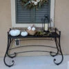Woodard Wrought Iron Console Table