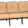 Woodard Aluminum Cortland Cushion Sofa