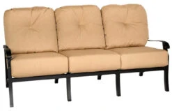Woodard Aluminum Cortland Cushion Sofa