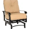 Woodard Aluminum Cortland Cushion Spring Lounge Chair