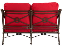 Woodard Aluminum Delphi Loveseat