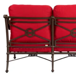 Woodard Aluminum Delphi Sofa