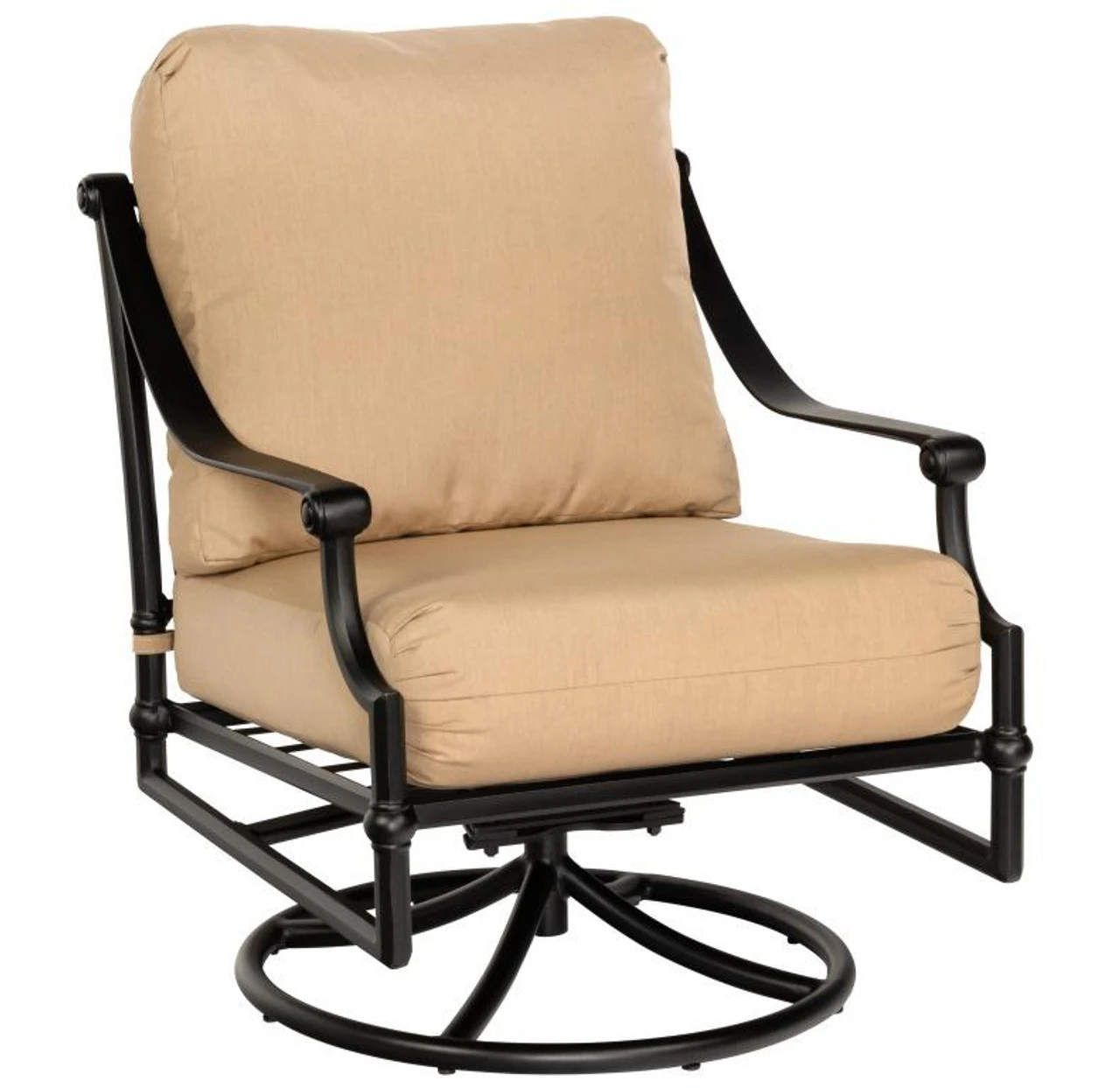 Woodard Aluminum Delphi Swivel Rocking Lounge Chair 2 Woodard Aluminum Delphi Swivel Rocking Lounge Chair - Image 2