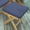 Royal Teak Outdoor Footstool/Side Table (18")