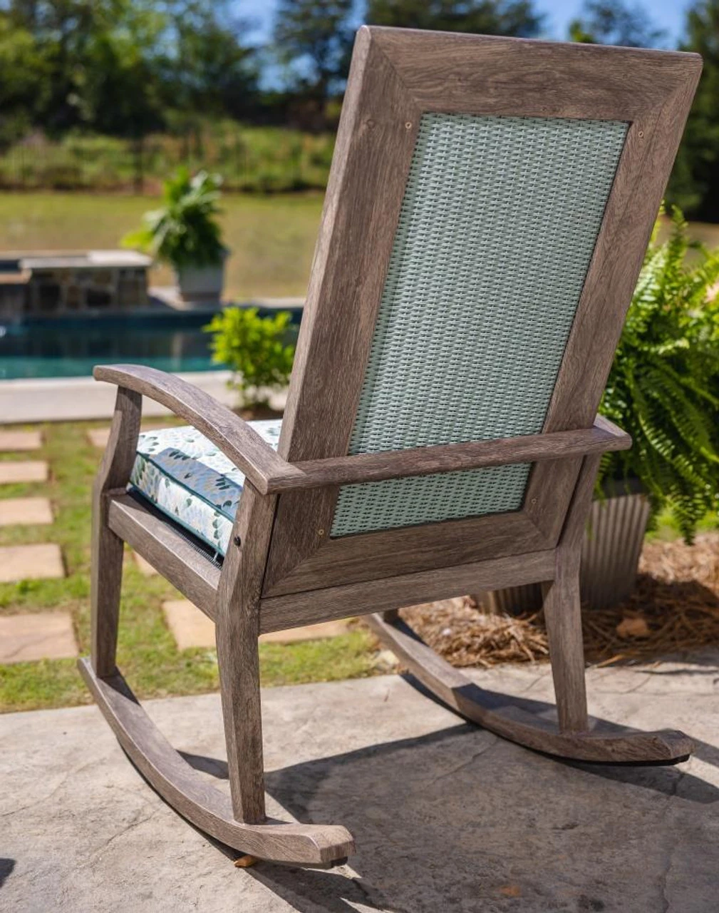 Lloyd Flanders Loom Frontier High Back Rocking Chair 3 Lloyd Flanders Loom Frontier High Back Rocking Chair - Image 3