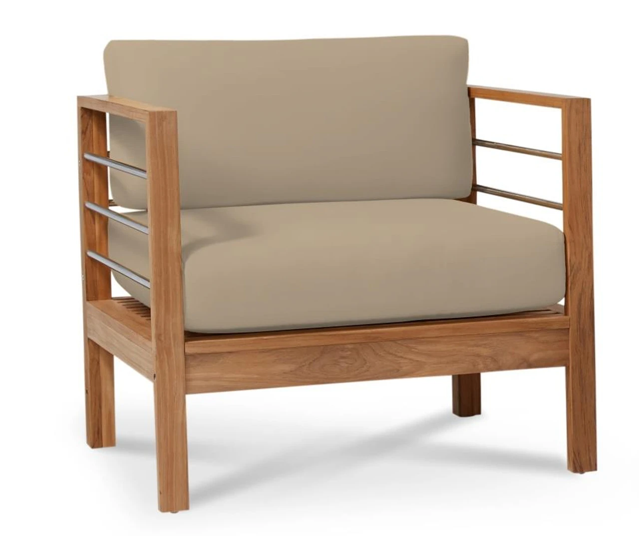 HiTeak Soho 4-Piece Seating Set 5 HiTeak Soho 4-Piece Seating Set - Image 5