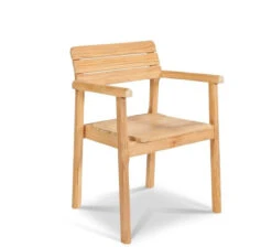 HiTeak Modurn Stacking Armchair (Set Of 4)