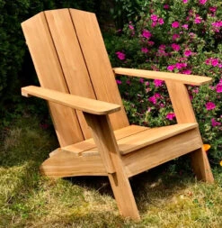 HiTeak Bainbridge Adirondack Chair 5 HiTeak Bainbridge Adirondack Chair -Patio Furniture Store HLAC2523 lifestyle 28914.1677267434