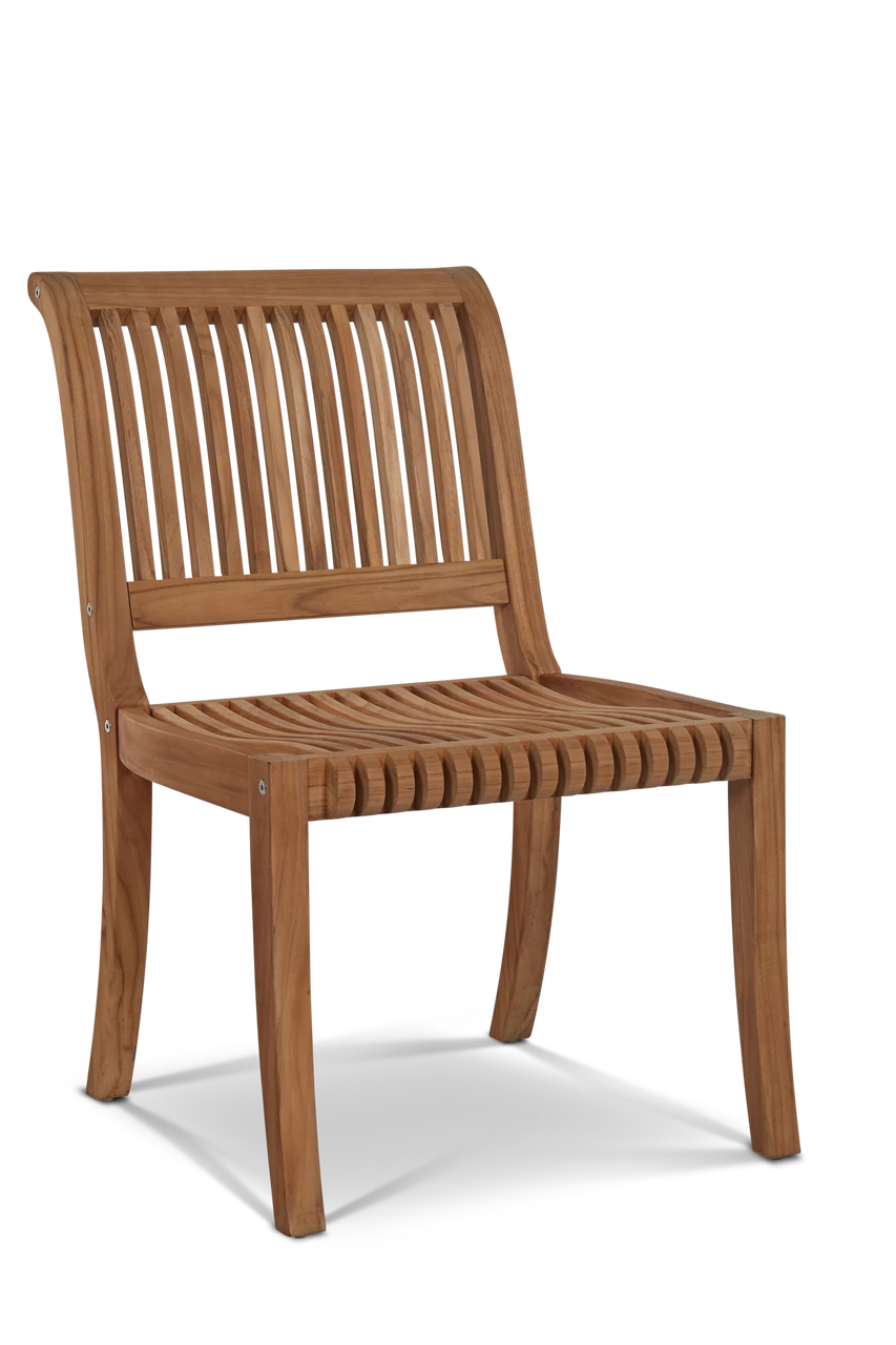 HiTeak Palm Side Chair 2 HiTeak Palm Side Chair - Image 2