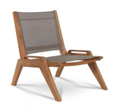HiTeak Draper Sling Chat Chair