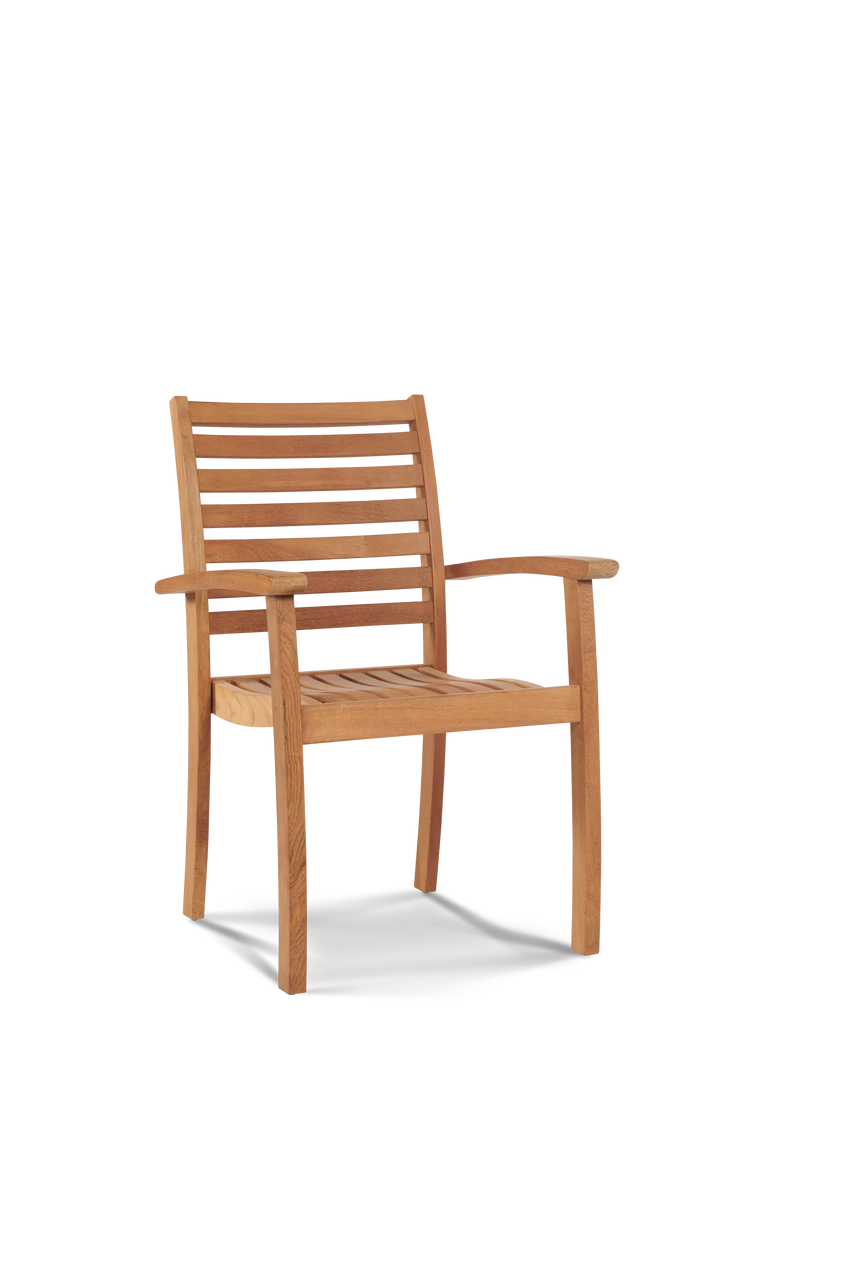 HiTeak Hamilton7-Piece Square Table Dining Set 1 HiTeak Hamilton7-Piece Square Table Dining Set