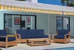 HiTeak Qube Sofa -Patio Furniture Store HLS Q N 06648.1666799291