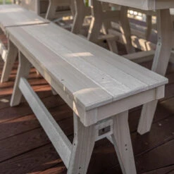 Berin Gardens Resin Harbor 44" Dining Bench