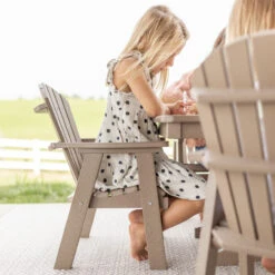 Berlin Gardens Resin Kids Comfo-Back Dining Chair