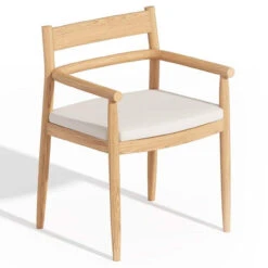 Oxford Garden Lido Teak Dining Armchair - Includes Cushion - July 4th Sale - Good 'til The 8th! -Patio Furniture Store LDCHKLN edited 49823.1666812810