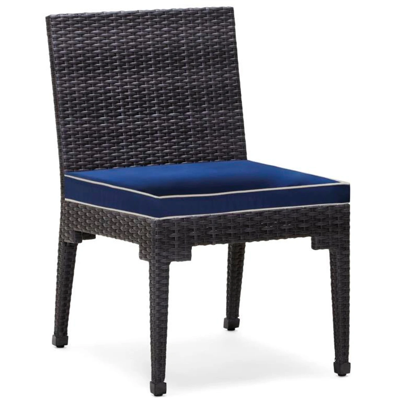 Woodard Lorenzo Wicker Dining Side Chair By Alexa Hampton 1 Woodard Lorenzo Wicker Dining Side Chair By Alexa Hampton