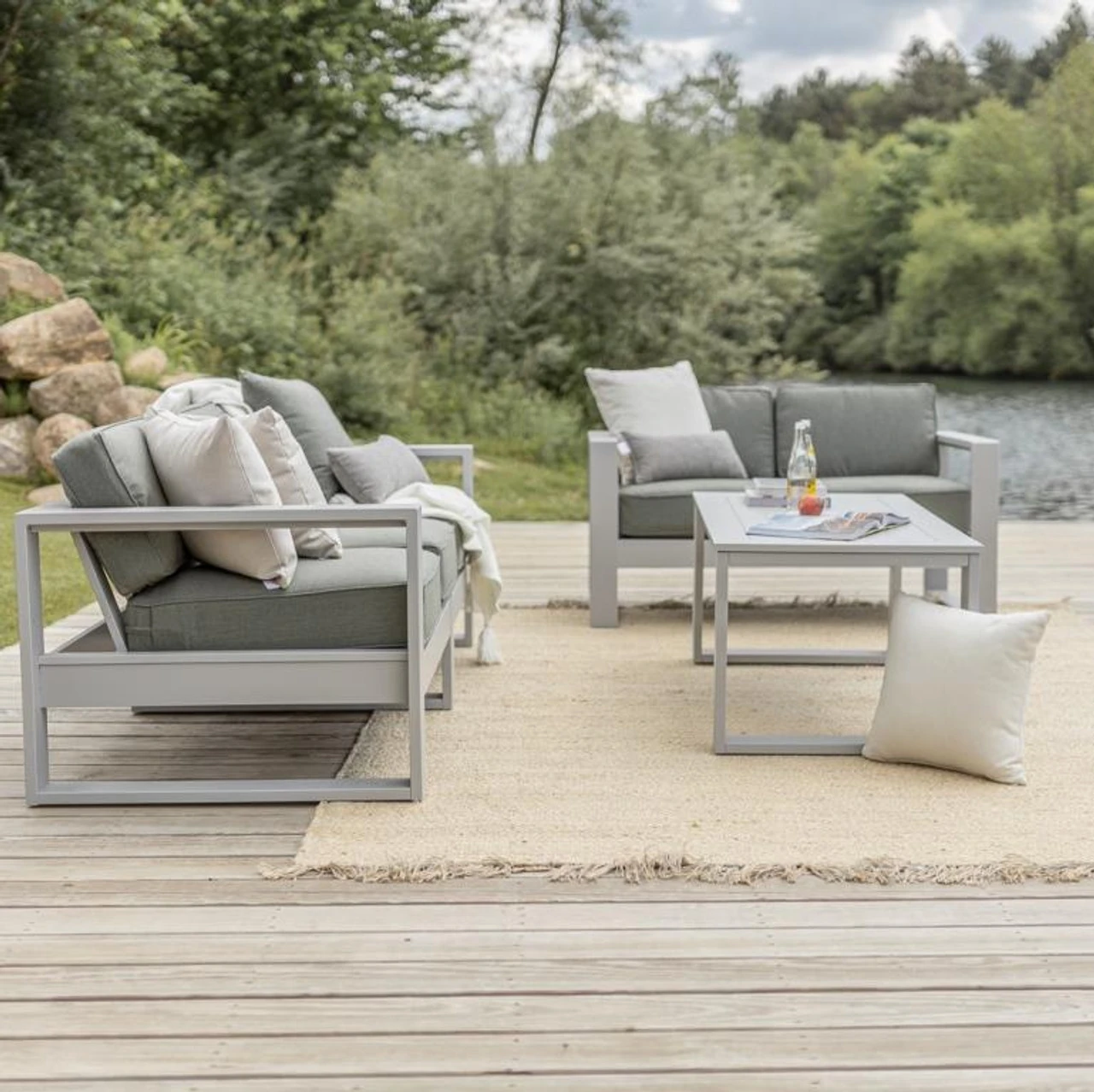 Berlin Gardens Resin Nordic Sofa Deep Seating Set 1 Berlin Gardens Resin Nordic Sofa Deep Seating Set