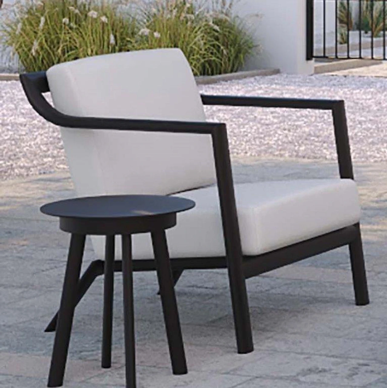 Oxford Garden Markoe Club Chair - Bliss Linen Cushion - July 4th Sale - Good 'til The 8th! 4 Oxford Garden Markoe Club Chair - Bliss Linen Cushion - July 4th Sale - Good 'til The 8th! - Image 4