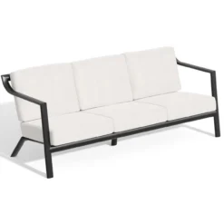 Oxford Garden Markoe Sofa - Bliss Linen Cushion - July 4th Sale - Good 'til The 8th! -Patio Furniture Store MKSO LN PC.C edited 52907.1667252876