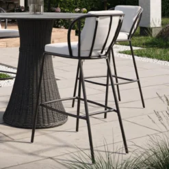 Oxford Garden Malti Bar Chair - Bliss Linen Cushion - July 4th Sale - Good 'til The 8th! 6 Oxford Garden Malti Bar Chair - Bliss Linen Cushion - July 4th Sale - Good 'til The 8th! -Patio Furniture Store MLBCH LN PC.C bar chair back edited 17661.1677619938