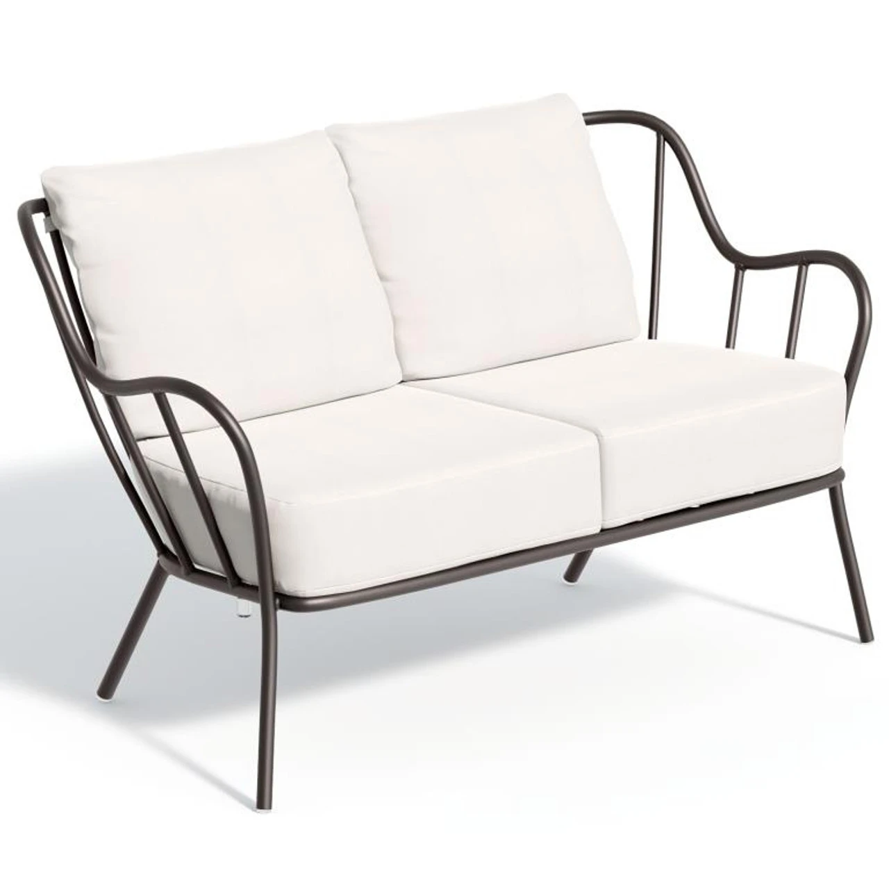 Oxford Garden Malti Loveseat - Bliss Linen Cushion - July 4th Sale - Good 'til The 8th! 1 Oxford Garden Malti Loveseat - Bliss Linen Cushion - July 4th Sale - Good 'til The 8th!